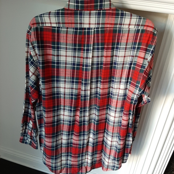 EMBASSY ROW COTTON PLAID SHIRT - Picture 3 of 12